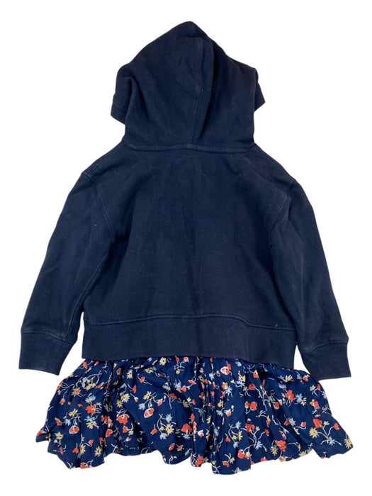 A Navy Sweater Dresses from Polo Ralph Lauren in size 3T for girl. (Front View)