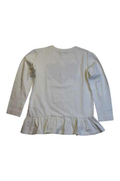 A White Long Sleeve Tops from Monnalisa in size 8Y for girl. (Back View)