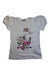 A White Short Sleeve Tops from Monnalisa in size 8Y for girl. (Front View)