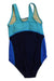 A Blue Swimsuits from TYR in size 10Y for girl. (Back View)