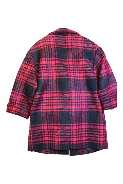 A Red Coats from Monnalisa in size 8Y for girl. (Back View)