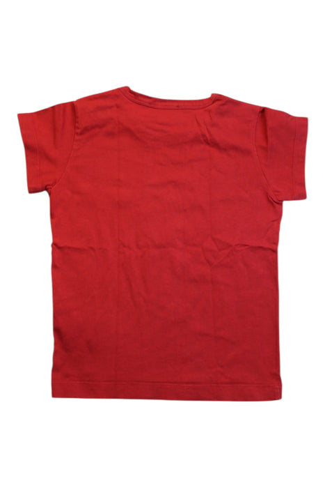 A Red Short Sleeve T Shirts from Agnes b. in size 6T for boy. (Back View)