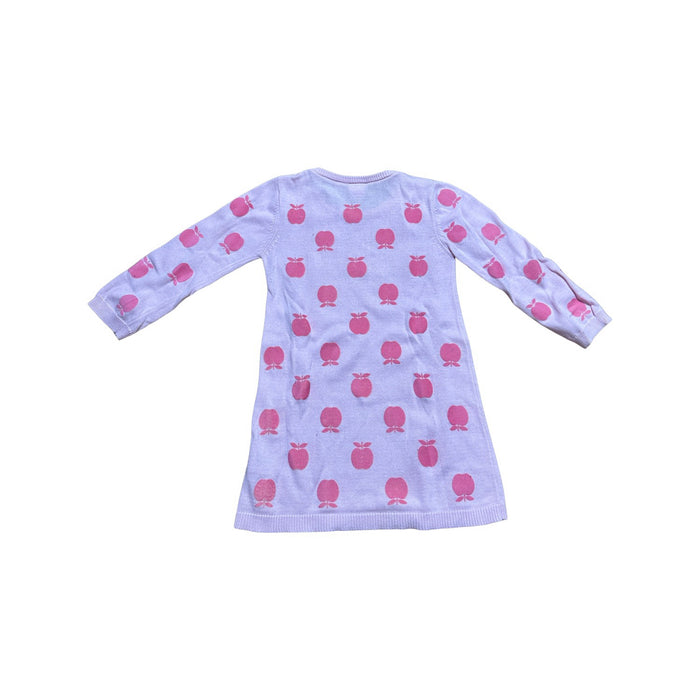 A Pink Long Sleeve Dresses from Seed in size 18-24M for girl. (Back View)