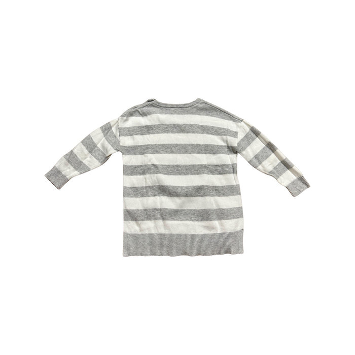 A Grey Knit Sweaters from Seed in size 2T for girl. (Back View)