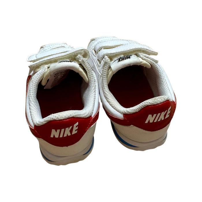 A White Sneakers from Nike in size 18-24M for boy. (Back View)