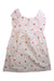 A Red Sleeveless Dresses from Jacadi in size 4T for girl. (Back View)