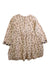 A Multicolour Long Sleeve Dresses from Velveteen in size 4T for girl. (Back View)