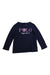 A Navy Long Sleeve T Shirts from Ralph Lauren in size 2T for girl. (Front View)