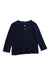 A Navy Long Sleeve T Shirts from Ralph Lauren in size 2T for girl. (Back View)