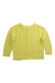 A Yellow Cardigans from Bonpoint in size 6T for girl. (Back View)