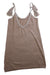 A Beige Sleeveless Dresses from Excuse My French in size 4T for girl. (Front View)