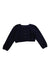 A Navy Cardigans from Jacadi in size 4T for girl. (Front View)