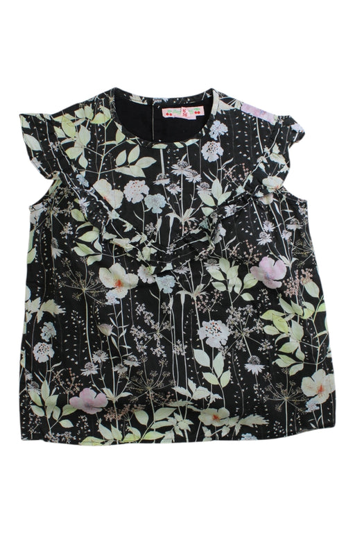 A Multicolour Sleeveless Tops from Bonpoint in size 4T for girl. (Front View)