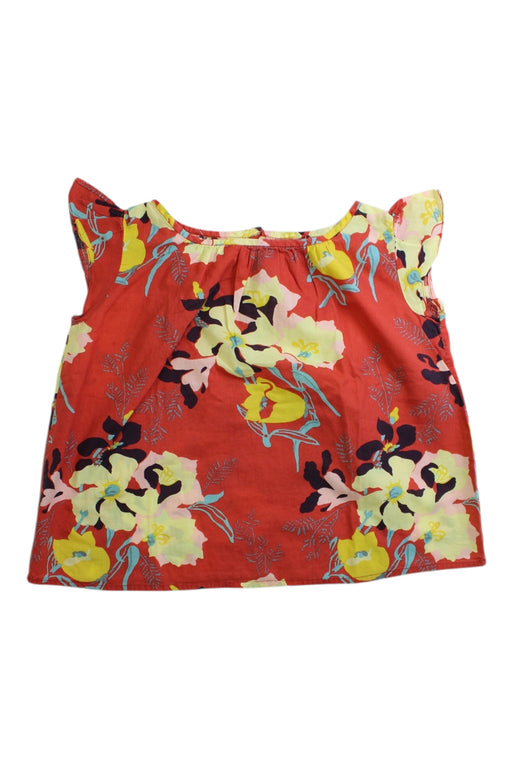 A Multicolour Sleeveless Tops from Bonpoint in size 4T for girl. (Front View)