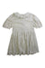 A White Short Sleeve Dresses from Caramel in size 4T for girl. (Back View)