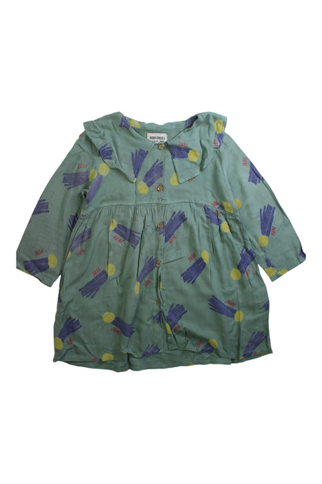 A Multicolour Long Sleeve Dresses from Bobo Choses in size 2T for girl. (Front View)