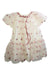 A Pink Short Sleeve Dresses from Dear. B in size 3T for girl. (Front View)