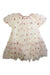 A Pink Short Sleeve Dresses from Dear. B in size 3T for girl. (Back View)
