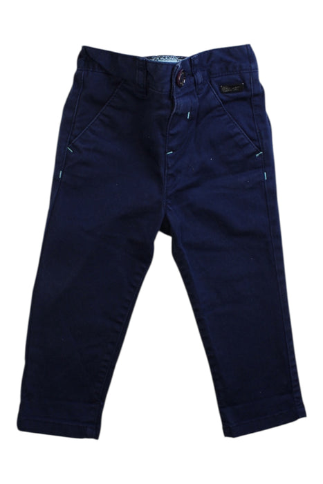 A Navy Jeans from Baker by Ted Baker in size 6-12M for boy. (Front View)