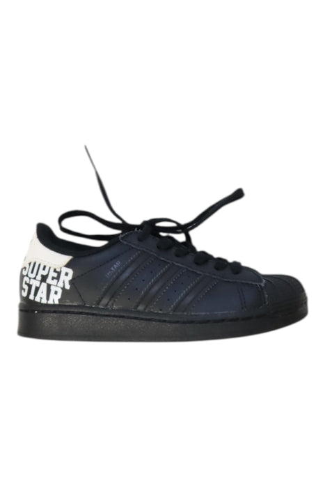 A Black Sneakers from Adidas in size 5T for boy. (Front View)