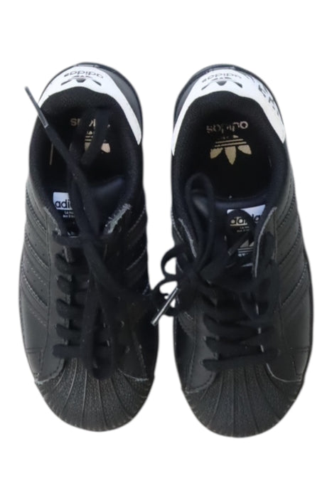 A Black Sneakers from Adidas in size 5T for boy. (Back View)