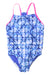 A Multicolour Swimsuits from Speedo in size 5T for girl. (Front View)