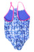 A Multicolour Swimsuits from Speedo in size 5T for girl. (Back View)