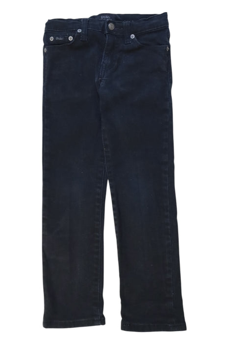 A Black Jeans from Polo Ralph Lauren in size 5T for boy. (Front View)