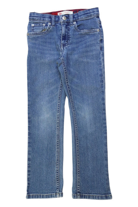 A Blue Jeans from Levi's in size 6T for boy. (Front View)