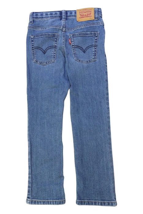 A Blue Jeans from Levi's in size 6T for boy. (Back View)