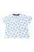 A White Short Sleeve T Shirts from Petit Bateau in size 6-12M for boy. (Back View)