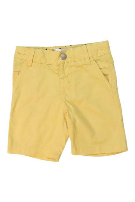 A Yellow Shorts from Marese in size 3-6M for boy. (Front View)