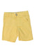 A Yellow Shorts from Marese in size 3-6M for boy. (Front View)