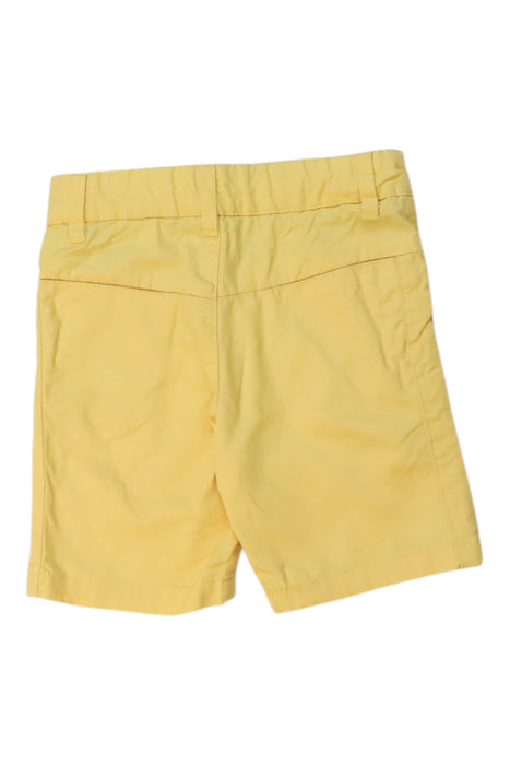 A Yellow Shorts from Marese in size 3-6M for boy. (Back View)