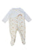 A White Long Sleeve Rompers from Sergent Major in size 3-6M for neutral. (Front View)