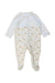 A White Long Sleeve Rompers from Sergent Major in size 3-6M for neutral. (Back View)
