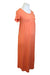 A Orange Short Sleeve Dresses from Mamalicious in size Maternity-S for maternity. (Front View)
