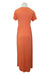 A Orange Short Sleeve Dresses from Mamalicious in size Maternity-S for maternity. (Back View)