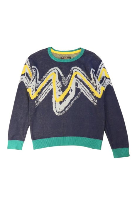 A Multicolour Knit Sweaters from Velveteen in size 5T for boy. (Front View)