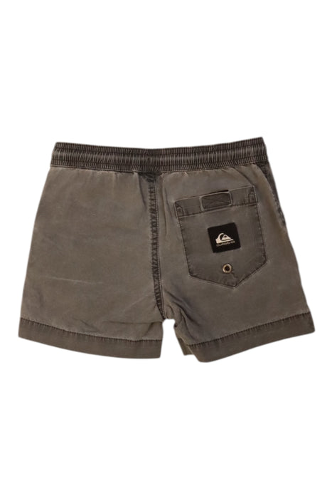 A Brown Shorts from Quiksilver in size 4T for boy. (Back View)