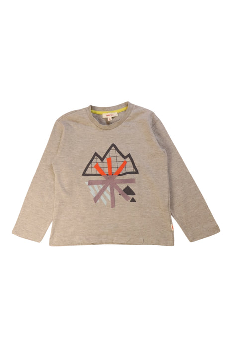 A Grey Long Sleeve T Shirts from Catimini in size 4T for boy. (Front View)