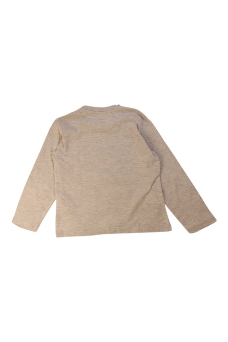 A Grey Long Sleeve T Shirts from Catimini in size 4T for boy. (Back View)