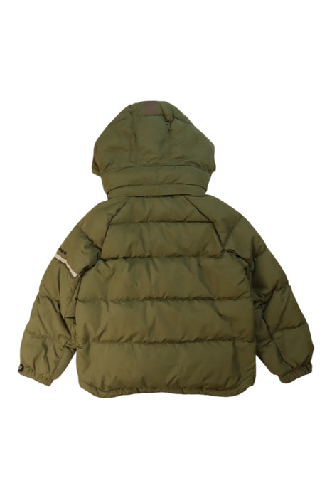 A Green Puffer/Quilted Coats & Outerwear from New Balance in size 4T for boy. (Back View)
