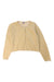 A Yellow Cardigans from Petit Bateau in size 4T for girl. (Front View)