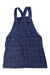 A Navy Overall Dresses from Petit Bateau in size 4T for girl. (Back View)