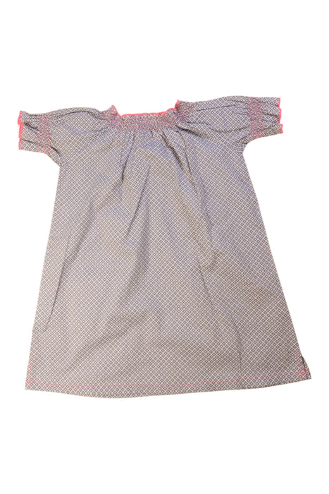 A Multicolour Short Sleeve Dresses from and the little dog laughed in size 18-24M for girl. (Back View)