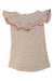 A White Short Sleeve Tops from Petit Bateau in size 3T for girl. (Back View)