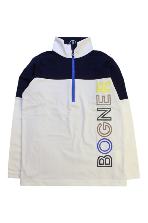 A Blue Long Sleeve Tops from Bogner in size 5T for neutral. (Front View)