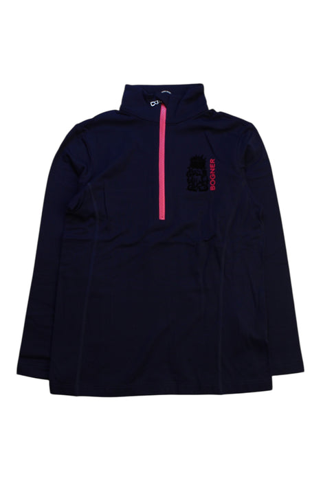 A Navy Long Sleeve Tops from Bogner in size 5T for neutral. (Front View)
