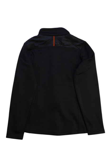 A Black Lightweight Jackets from KJUS in size 7Y for neutral. (Back View)